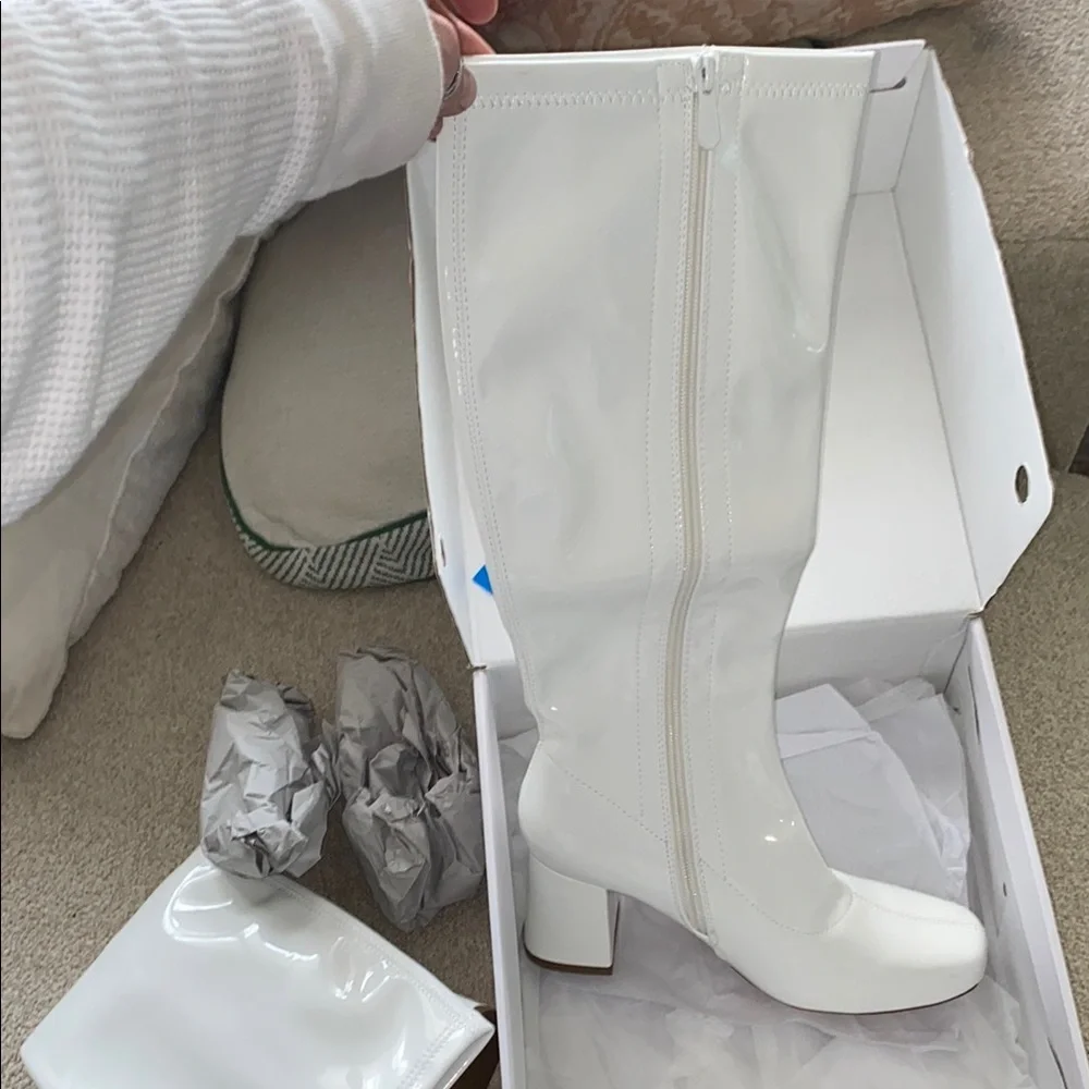 Dream Pairs White knee high boots - Picture 5 of 10